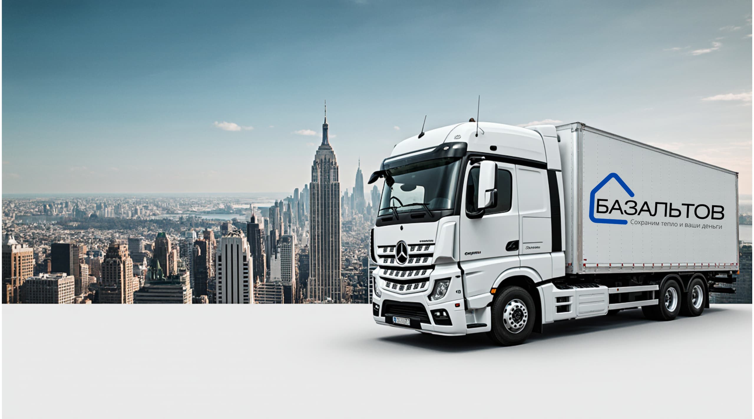 Доставка теплоизоляционных материалов