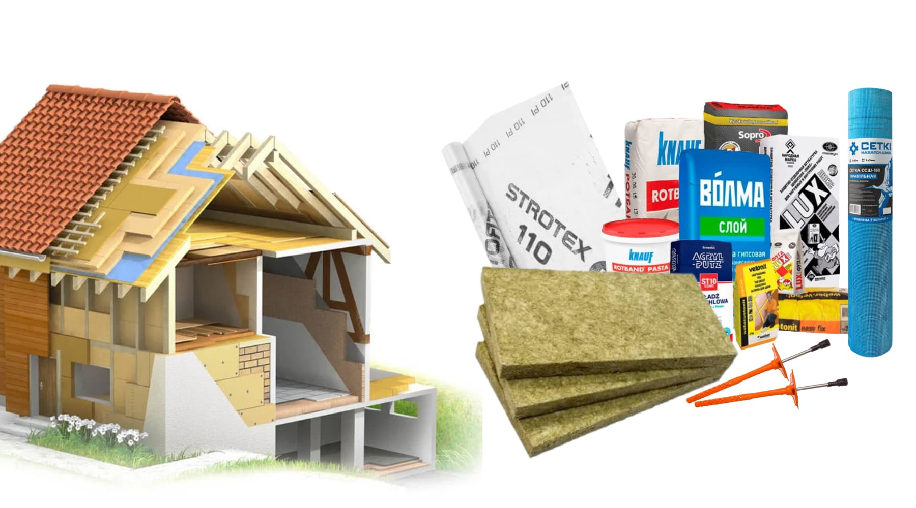 Всё для теплоизоляции в одном месте — комплексом выгоднее